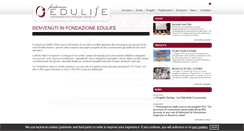 Desktop Screenshot of fondazioneedulife.org